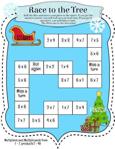 board games for multiplication