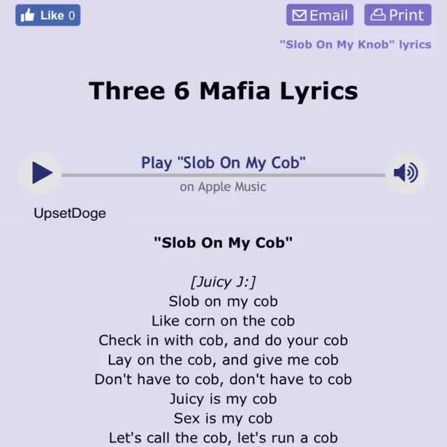 three 6 mafia lyrics
